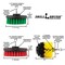 Drill Brush Power Scrubber By Useful Products 7 in W 5 in L Brush, Variety SW2YOG4R5M-L2K-QC-DB - alternate 7
